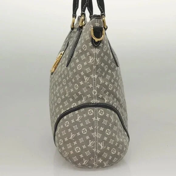 LOUIS VUITTON Monogram Idylle Elegy 2way Shoulder Bag Navy M56697 LV Auth 134785